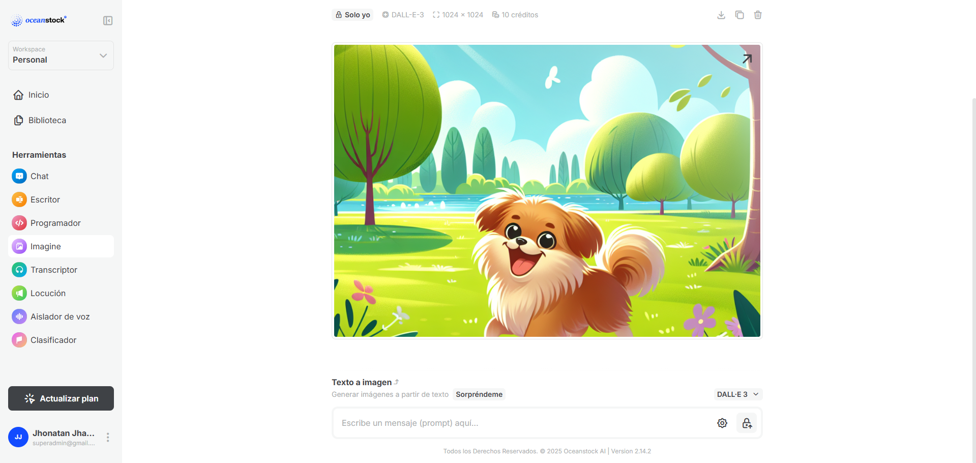 Application preview